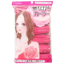 STYLE NOBLE 睡眠專用柔軟髮捲 Set 6, 4531515004857, 粉紅色, 1包