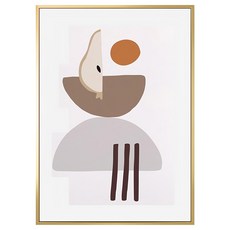 BOLUO GALLERY 菠蘿選畫所 梨與月光 掛畫 APGS3490G, 金色