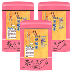 蔘大王 老薑紅棗羅漢果舒暖茶包, 6g x 10包, 無咖啡因, 無添加色素, 香精, 防腐劑, 3袋