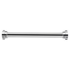 德利生活 不鏽鋼伸縮桿, 免打孔安裝, 優質不鏽鋼, 管徑23mm x 85~130cm