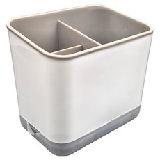 FANCY LIFE 筷子瀝水收納盒，灰色, 1個