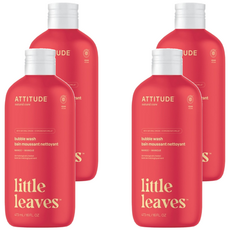 ATTITUDE 艾特優 兒童泡泡浴 芒果味 473ml, 4瓶