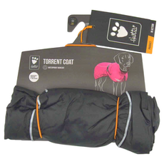 Hurtta 超輕防潑水透氣風衣-黑色, 防水防風 Houndtex 材質, 50cm, 黑醋栗, 1件