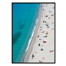 海邊風景裝飾畫, 50 x 70cm, 黑色