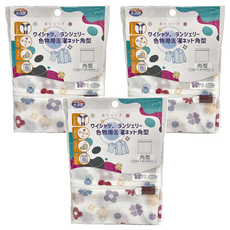 生活屋 角型洗衣袋 50x60cm Set 3個, 花季