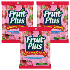 Fruit Plus 軟糖 草莓風味, 150g, 3袋