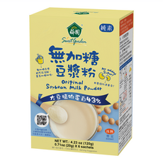 薌園 無加糖豆漿粉, 120g, 1盒