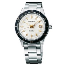 Seiko 精工 Presage Style 60白錶盤 機械鋼帶錶