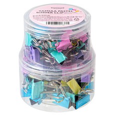 Tamsaa 長尾夾 S 50個 + M 50個, 小 + 中, 100個, 1組