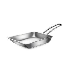 WAGENSTEIGER IH不鏽鋼玉子燒鍋，三層不鏽鋼結構，可用於電磁爐，140x365x60mm, 1個, 195mm