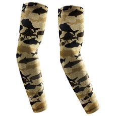 GOLOV.EJOy 運動冰絲袖套, 1雙, 萬魚迷彩
