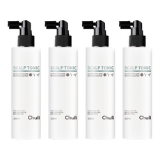 Chuli 沁涼頭皮噴霧，舒緩悶熱，隨身攜帶, 4瓶, 250ml