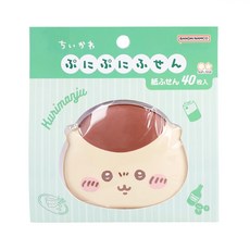 Sun-Star QQ吉伊卡哇造型便利貼 栗子饅頭, 40張, 1本