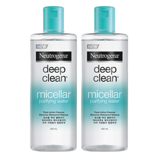 Neutrogena 深層淨化高效即淨卸妝水, 400ml, 2瓶