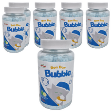 BONBAIN 泡泡潤膚沐浴粉 - 蘋果藍 150g 韓國製, 6瓶