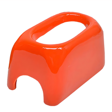 Petpetzone 佩佩龍 陶瓷加濕洞穴 S 橘色 守宮適用 易清潔, 1個