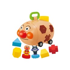 JoyPalette 麵包超人號軟軟拼圖 附帶把手, 1組