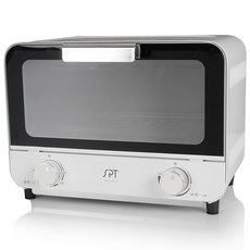 尚朋堂 雙旋鈕小烤箱, 9公升大容量, 750W快速加熱, 抽取式集屑盤, 運動式烤網, SO-539AG, 1個