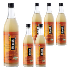 陳稼莊 糙米醋, 600ml, 6瓶