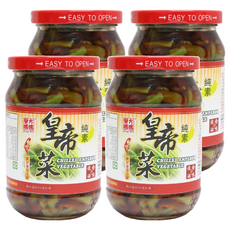 譽方媽媽 皇帝菜, 380g/罐, 全素食品, 4罐