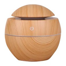 迷你木紋香氛機, 迷你-淺木紋, 1個, SL-001 002