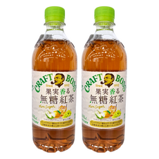 Suntory 三得利 CRAFT BOSS 果香無糖紅茶, 600ml, 2瓶