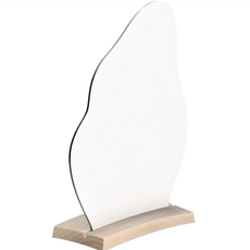 韓風ins桌面鏡 陶瓷材質 14cmx22cm, 雲朵款