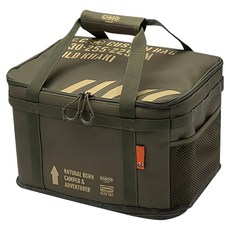 CARGO 工業風裝備收納袋 19L（軍綠）, 900D聚酯纖維材質, 330 x 255 x 225mm, 1個