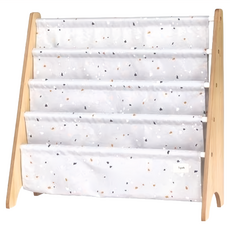 3 sprouts 友善地球書架, 水磨石 淺灰色, 62 x 25 x 61cm, 4層