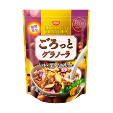 NISSIN 日清 地瓜栗子南瓜早餐麥片, 450g, 1包