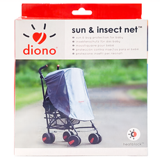 Diono 遮陽蚊蟲罩, 1個, 灰色 + 黑色