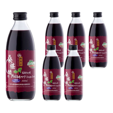 陳稼莊 即飲桑椹醋 300ml, 100%使用陳稼莊果園自種桑椹, 大陶甕長時間靜置發酵釀造, 無添加其他醋類, 6瓶