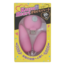 VENUS ADULT USB充電長短雙跳蛋, 粉色, 1個