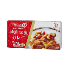 KONG YEN 工研 特濃咖哩 辣味, 250g, 1盒