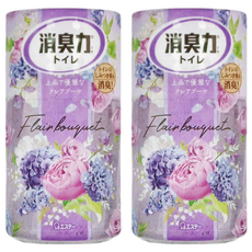 ST 雞仔牌 消臭力 閃耀花朵 浴廁消臭芳香劑, 400ml, 2個, 花朵