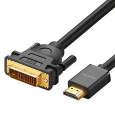 UGREEN 綠聯 HDMI轉DVI雙向互轉線 1m, HD106, 1條