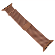 MAGEASY 米蘭不鏽鋼磁扣錶環, Apple Watch 44/45/49mm, 玫瑰金, 1個