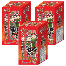 TAO KAE NOI 小老板 海苔棒棒捲 辣香味 9入, 27g, 3盒