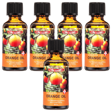 Ausgarden 澳維花園 精油 澳洲甜橙 50ml 清新香甜 提振精神 冷壓萃取, 5瓶