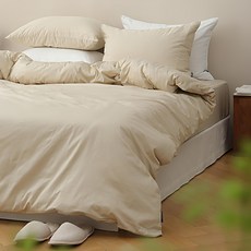 Tacca Tacca Signature Premium 棉質被套 奶油米色, 雙人 200 x 230cm