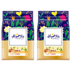 High Tea 伂橙 果乾茶 熱帶水果紅烏龍茶包 + 蘋果乾 Set 熱泡冷泡皆宜, 6.5g, 8包, 2袋