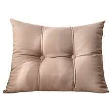 好物良品 日式簡約床頭腰背靠枕 單人, 卡其色