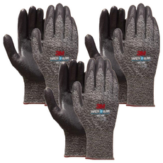 3M 耐用型多用途DIY手套, 灰色, 3雙