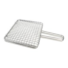 不鏽鋼雙合烤網 1號 耐熱溫度100°C, 180 x 160mm, 1個