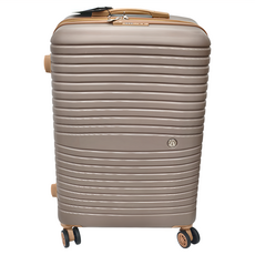 ROYAL POLO 新古典防爆加大旅行箱, 24吋(42 x 27 x 60cm), 棕色