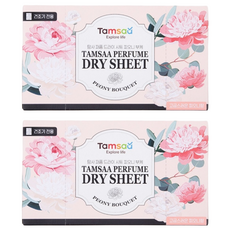 Tamsaa 衣物柔軟香氛烘衣片 Peony Bouquet, 130張, 2盒