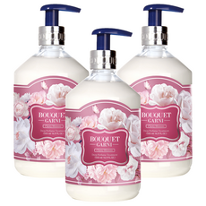 BOUQUET GARNI 香水護髮素 深層修護 方便整理, 櫻花香, 500ml, 3瓶