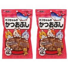 asuku 愛貓用零食, 柴魚花, 50g, 2包