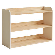 kienvy 三層玩具收納櫃 兒童房收納, 原木色