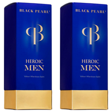 Sea of Spa Black Pearl 英雄勇氣男士鬍後香膏, 150ml, 2瓶